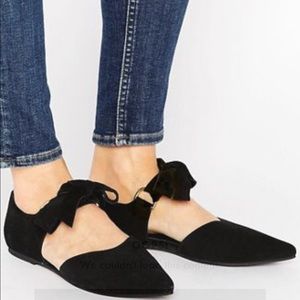 NEW D'orsay Tie Flats